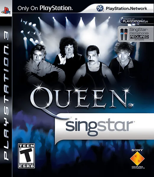 SingStar: Queen Box Art