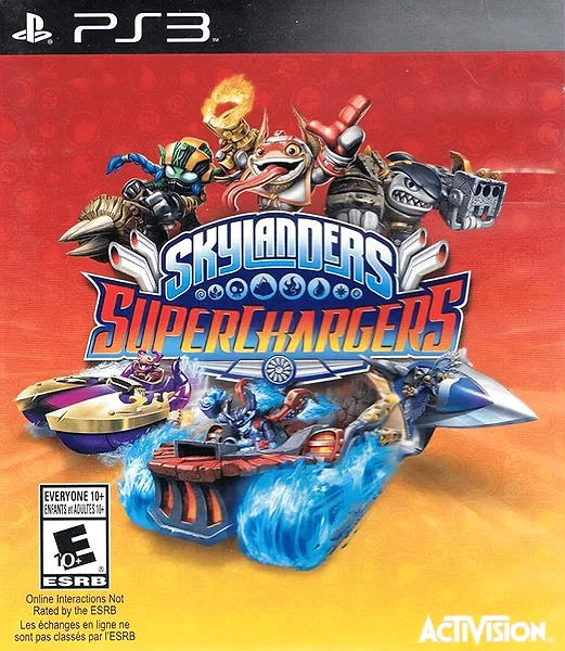 Skylanders: SuperChargers box art