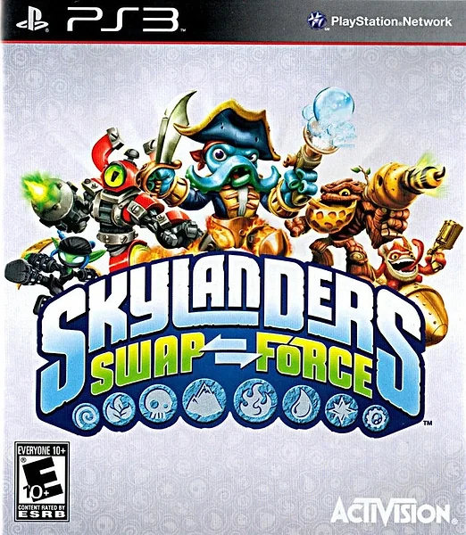 Skylanders: Swap Force box art