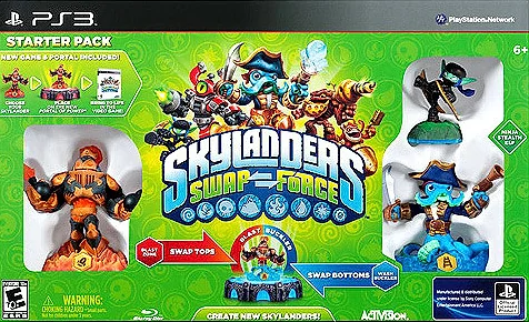 Skylanders: Swap Force box art