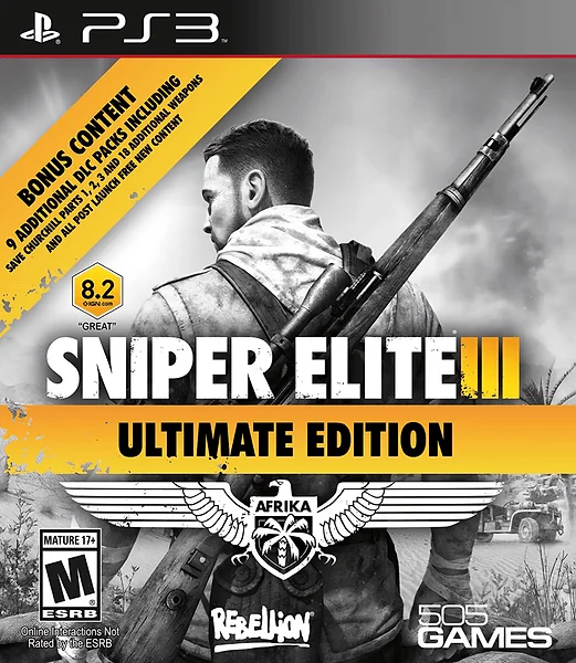 Sniper Elite III box art