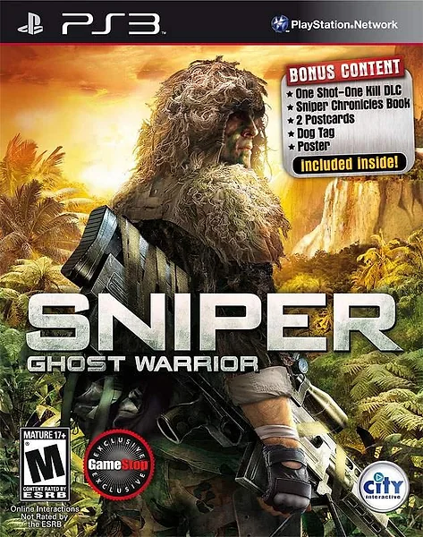 Sniper Ghost Warrior box art