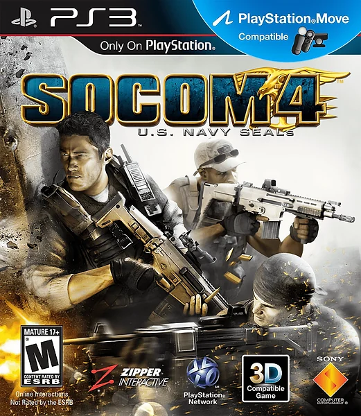 SOCOM 4: U.S. Navy SEALs box art