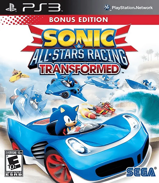 Sonic & All-Stars Racing Transformed box art