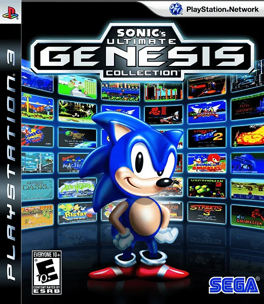 Sonic's Ultimate Genesis Collection Box Art
