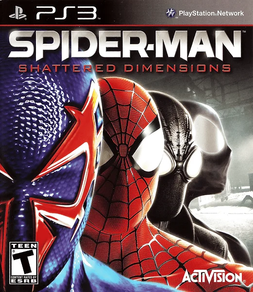 Spider-Man: Shattered Dimensions Box Art