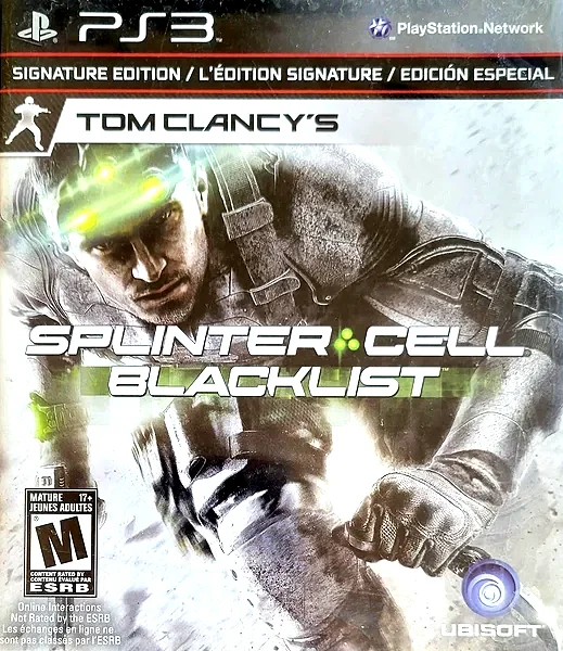 Tom Clancy's Splinter Cell: Blacklist box art
