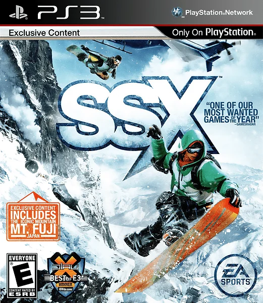 SSX Box Art