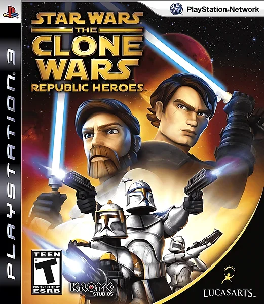 Star Wars: The Clone Wars - Republic Heroes box art