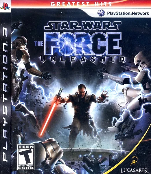 Star Wars: The Force Unleashed Box Art