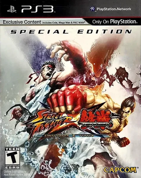 Street Fighter X Tekken Box Art