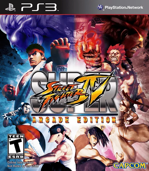 Super Street Fighter IV: Arcade Edition Box Art