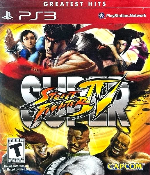 Super Street Fighter IV Box Art