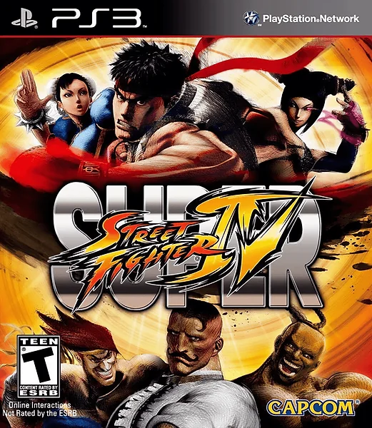 Super Street Fighter IV box art