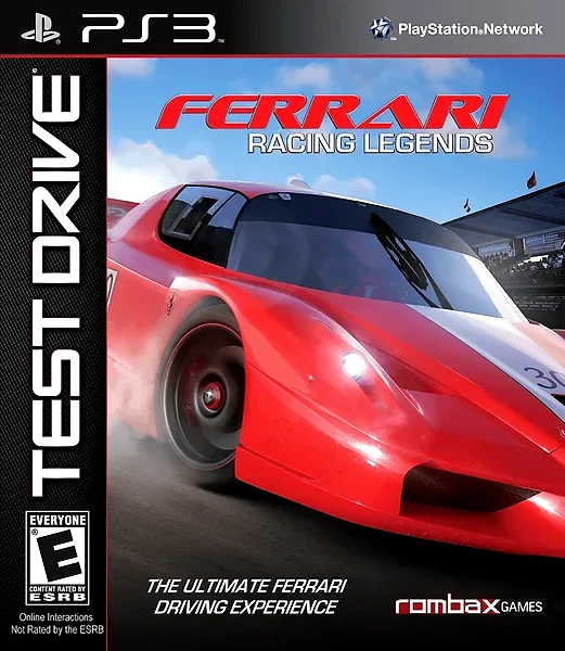 Test Drive: Ferrari Racing Legends Box Art