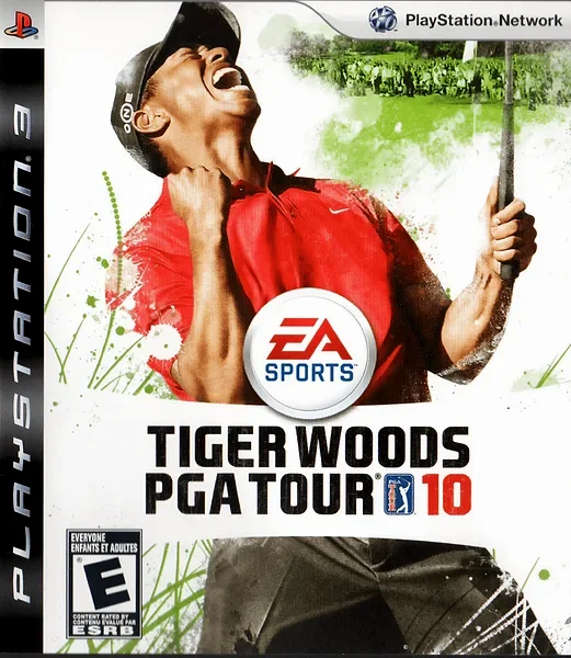Tiger Woods PGA Tour 10 box art