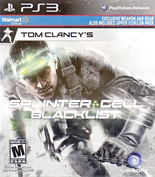 Tom Clancy's Splinter Cell: Blacklist box art