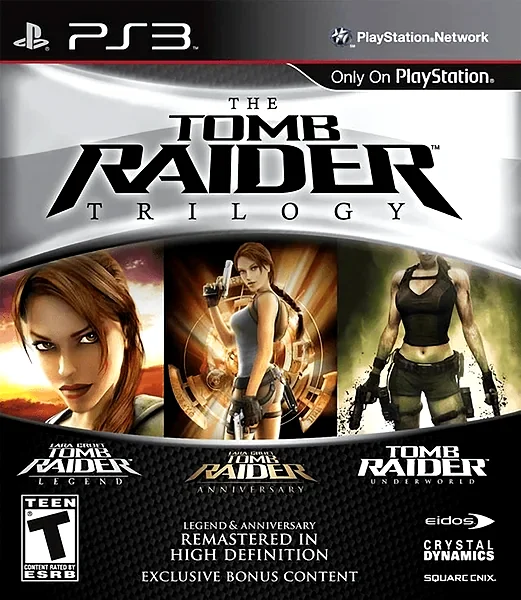 Tomb Raider Trilogy Box Art