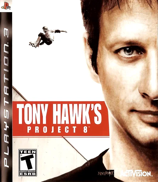 Tony Hawk's Project 8 box art