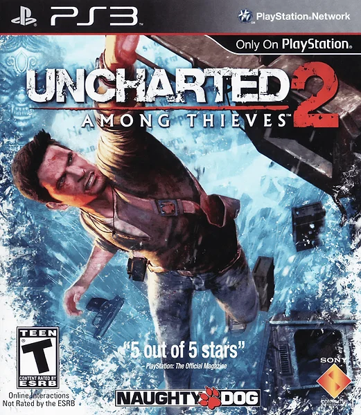 Uncharted 2: Among Thieves Box Art