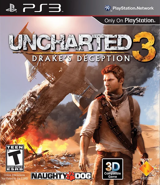 Uncharted 3: Drake's Deception box art