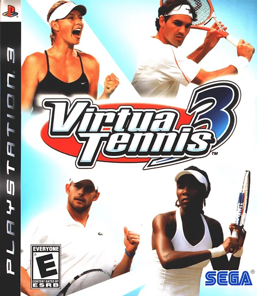 Virtua Tennis 3 Box Art