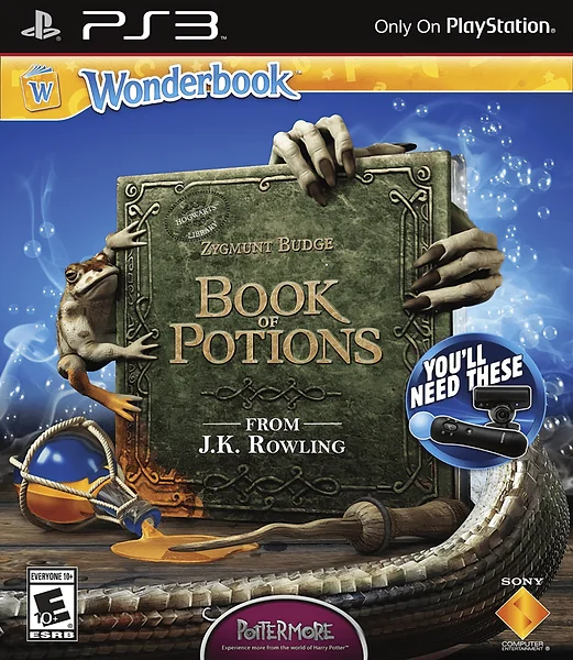 Wonderbook: Book of Potions box art
