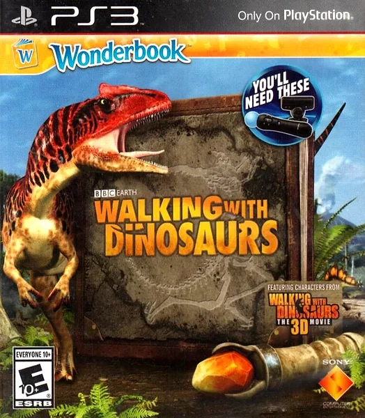 Wonderbook: Walking with Dinosaurs box art