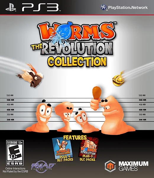 Worms: The Revolution Collection Box Art