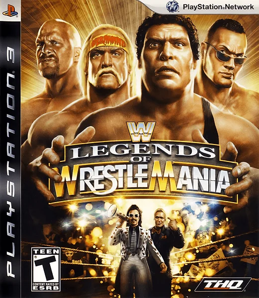 WWE Legends of WrestleMania Box Art