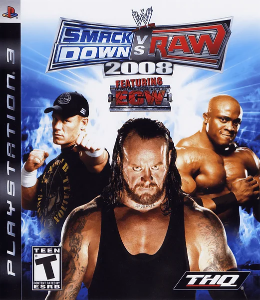 WWE SmackDown vs. Raw 2008 box art