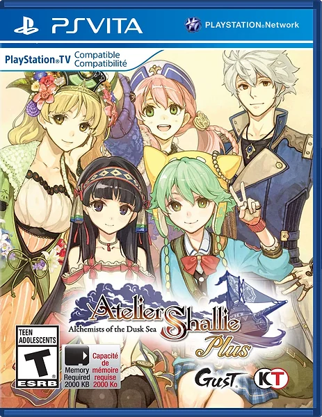 Atelier Shallie Plus: Alchemists of the Dusk Sea Box Art