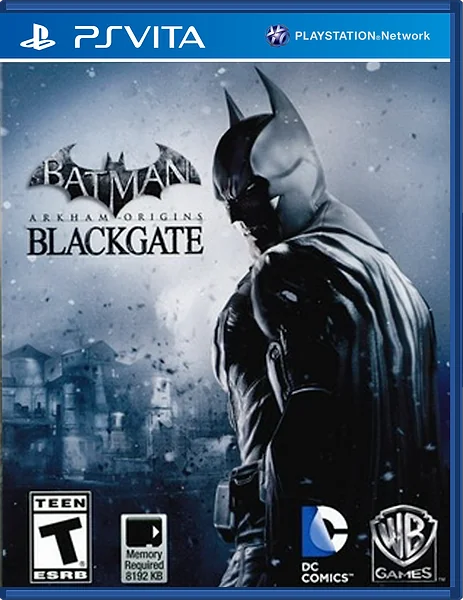 Batman: Arkham Origins Blackgate Box Art