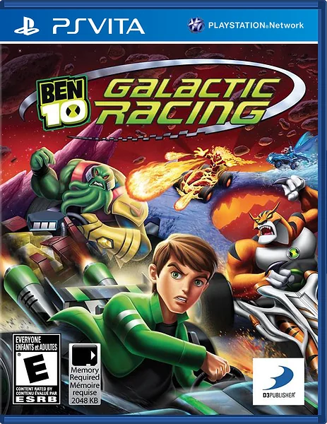 Ben 10: Galactic Racing Box Art