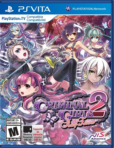 Criminal Girls 2: Party Favors box art
