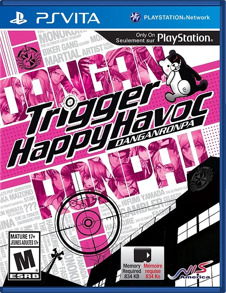 Danganronpa: Trigger Happy Havoc Box Art