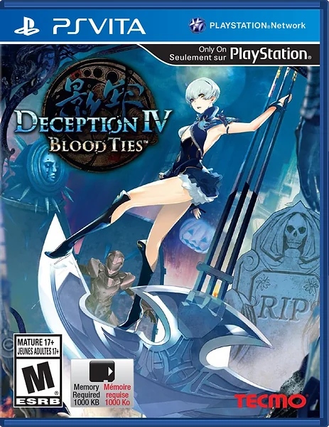 Deception IV: Blood Ties box art