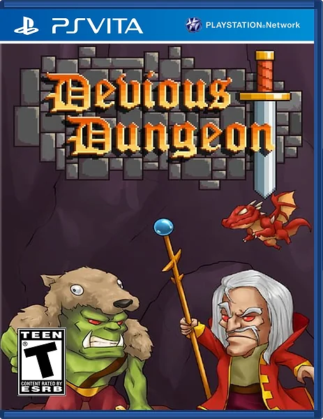 Devious Dungeon Box Art