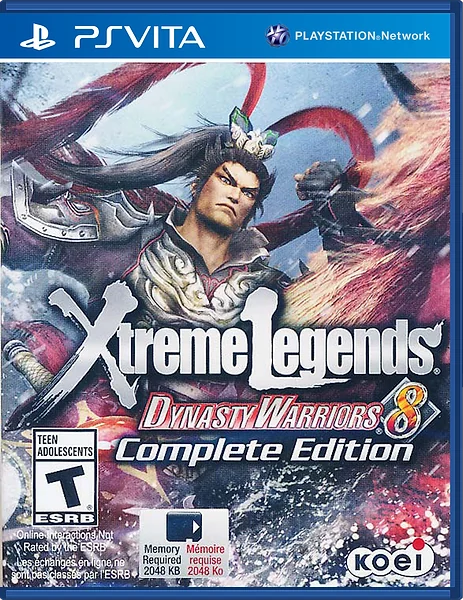 Dynasty Warriors 8: Xtreme Legends Box Art