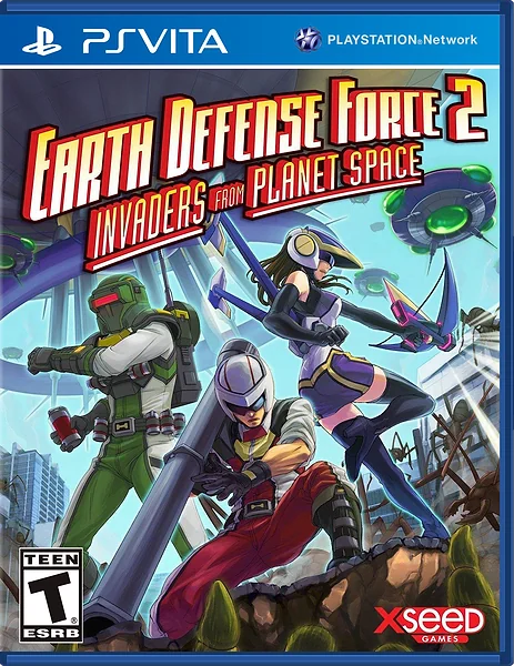 Earth Defense Force 2: Invaders from Planet Space box art