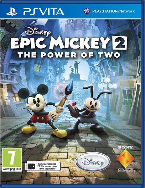 Epic Mickey 2: The Power of Two Box Art