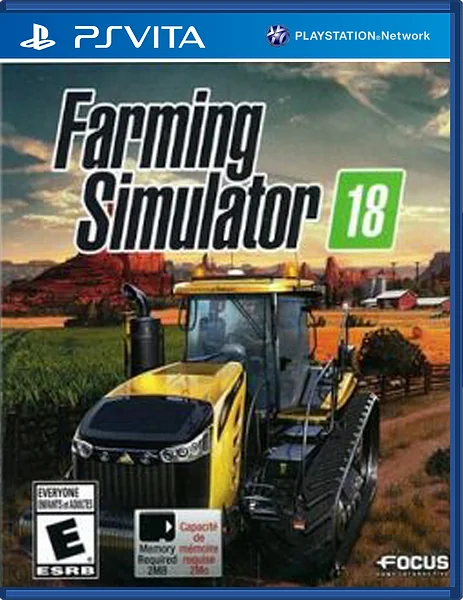 Farming Simulator 18 box art