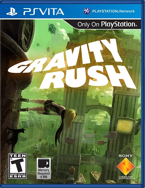 Gravity Rush Box Art