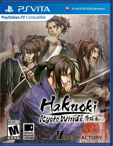 Hakuoki: Kyoto Winds Box Art