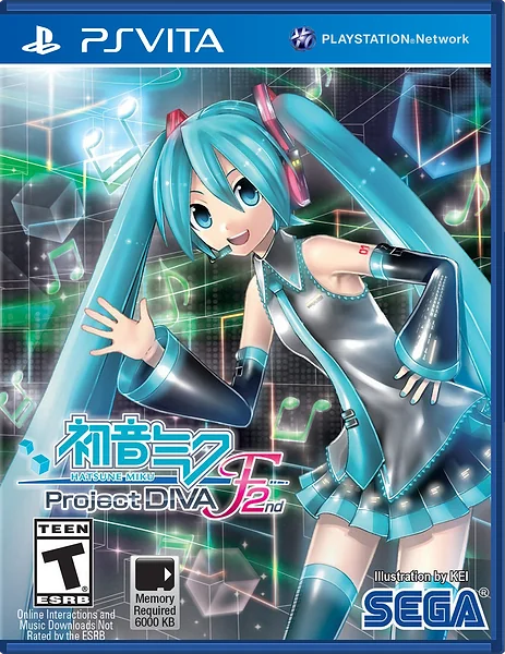 Hatsune Miku: Project DIVA F 2nd box art