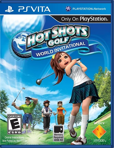 Hot Shots Golf: World Invitational box art