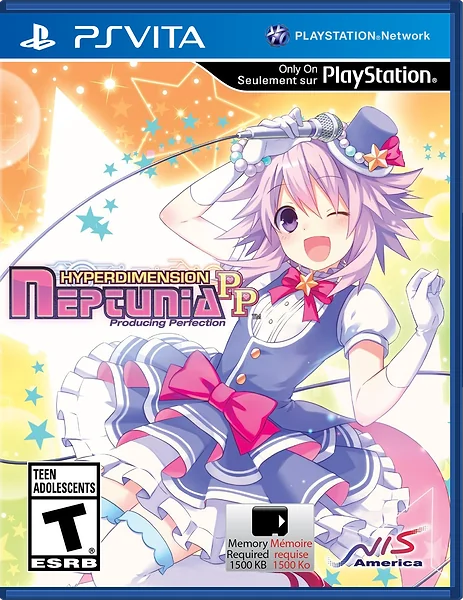 Hyperdimension Neptunia: Producing Perfection box art