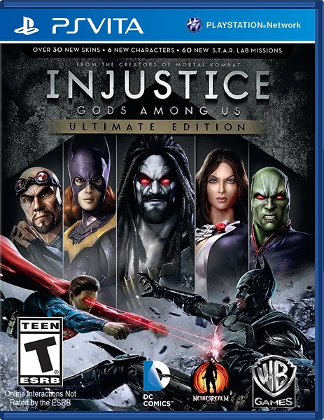 Injustice: Gods Among Us Box Art