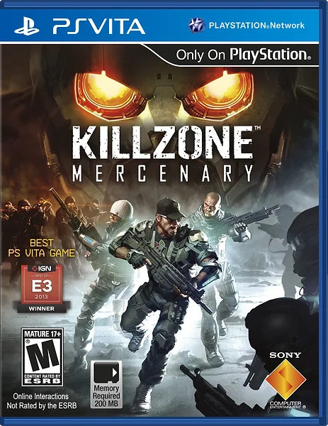 Killzone: Mercenary Box Art