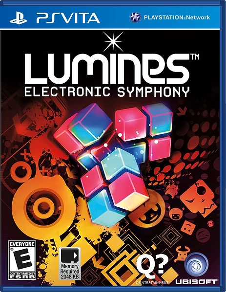 Lumines: Electronic Symphony Box Art